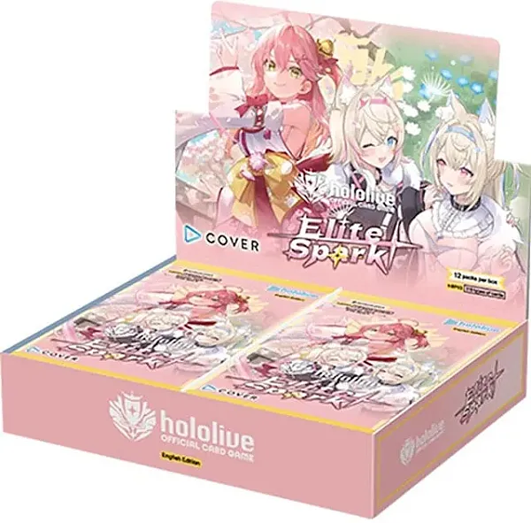 HOLOLIVE OFFICIAL CARD GAME - ELITE SPARK BOOSTER DISPLAY (12 PACKS) - EN